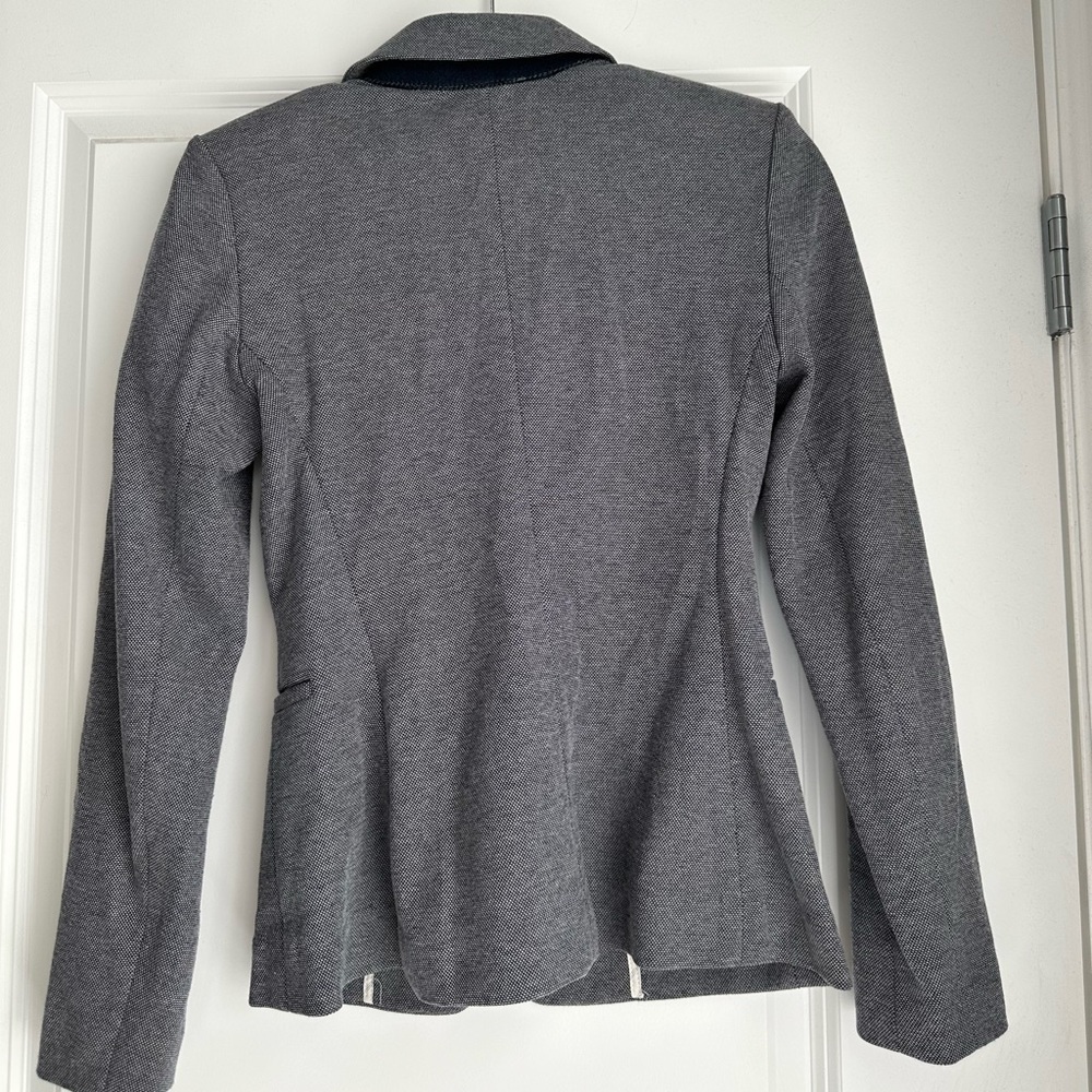 Express Slim Fit Crosshatch Blazer